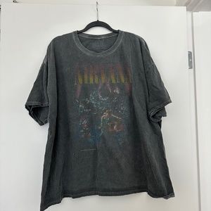 Nirvana Shirt + Champion Sport Bra